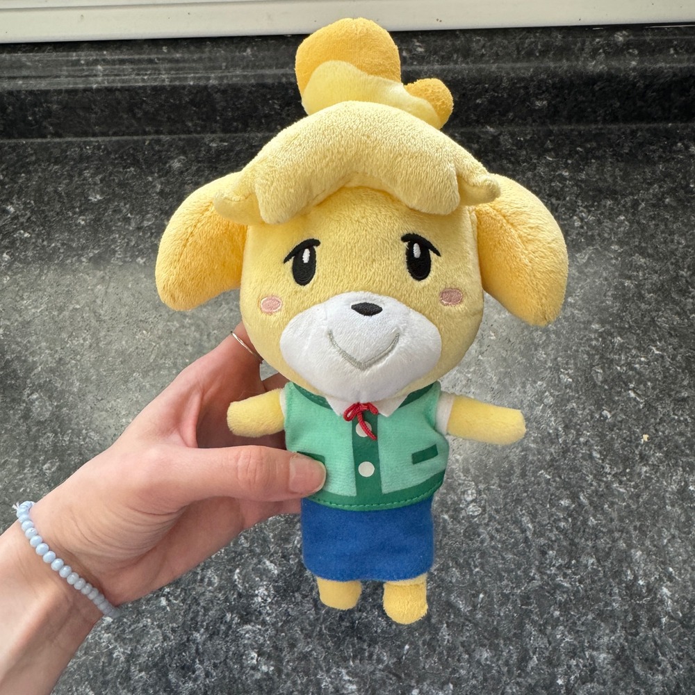 Animal Crossing New Leaf Nintendo Isabelle Plush 2015 All Star Collection Toy